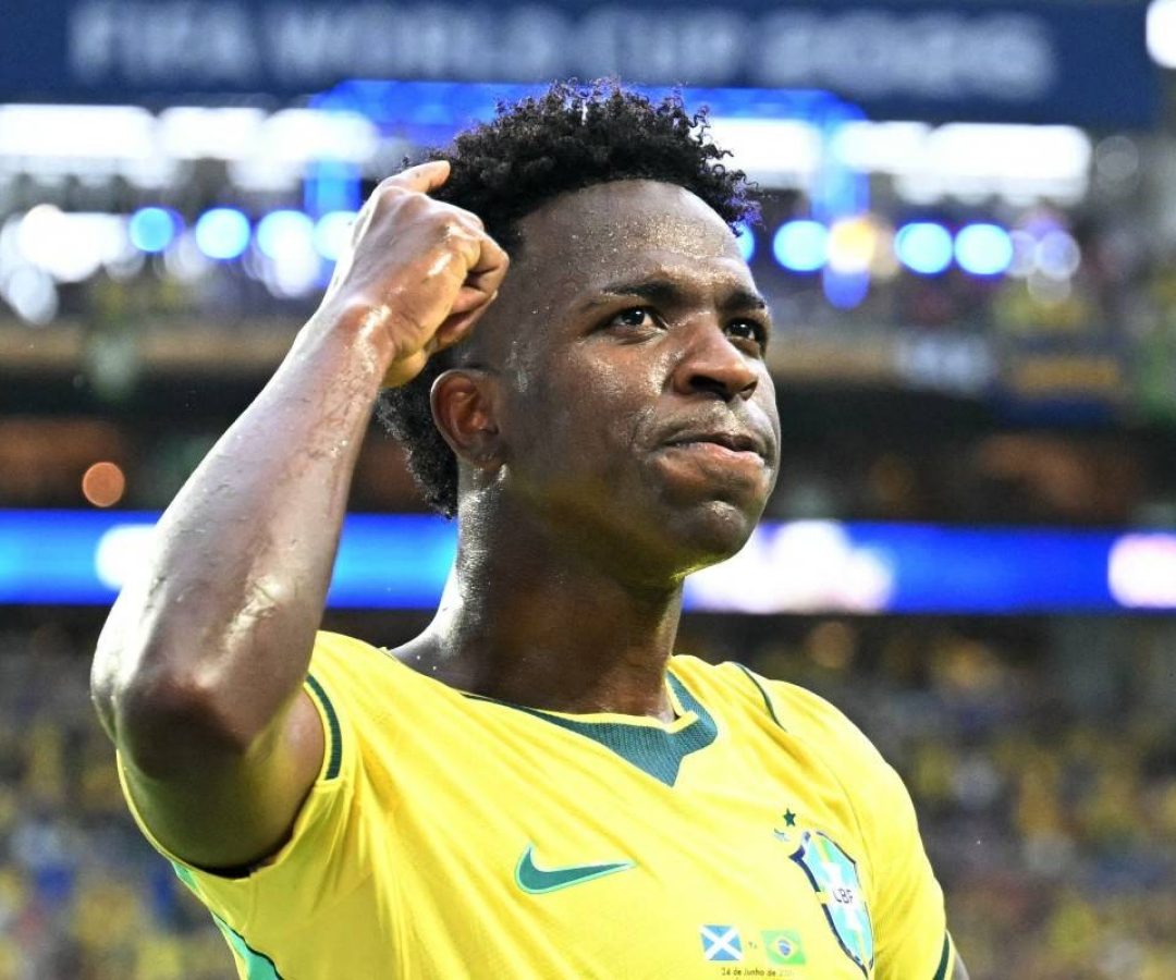 Uma goleada do Brasil para terminar em 1º no Grupo C, com mais um show de “Vini Malvadeza”