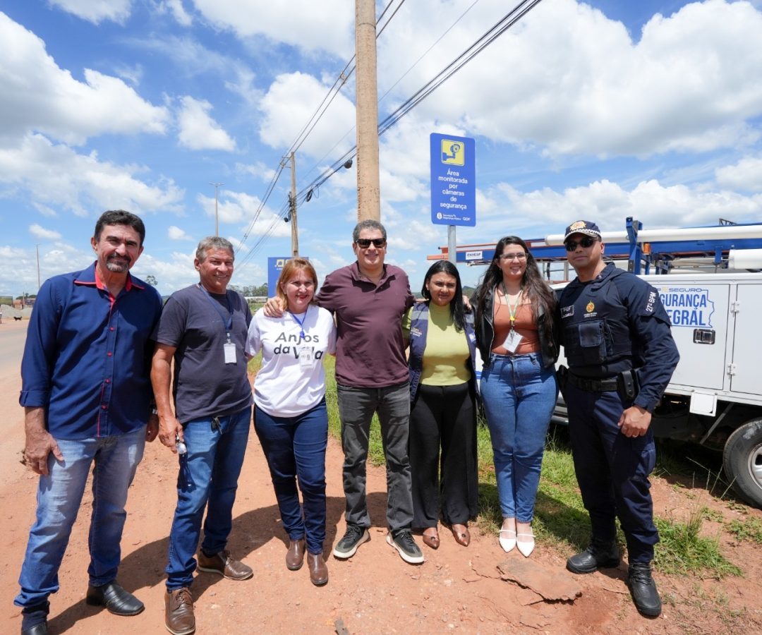 Com instalação de câmeras em Água Quente, todas as regiões administrativas do DF passam a ser monitoradas