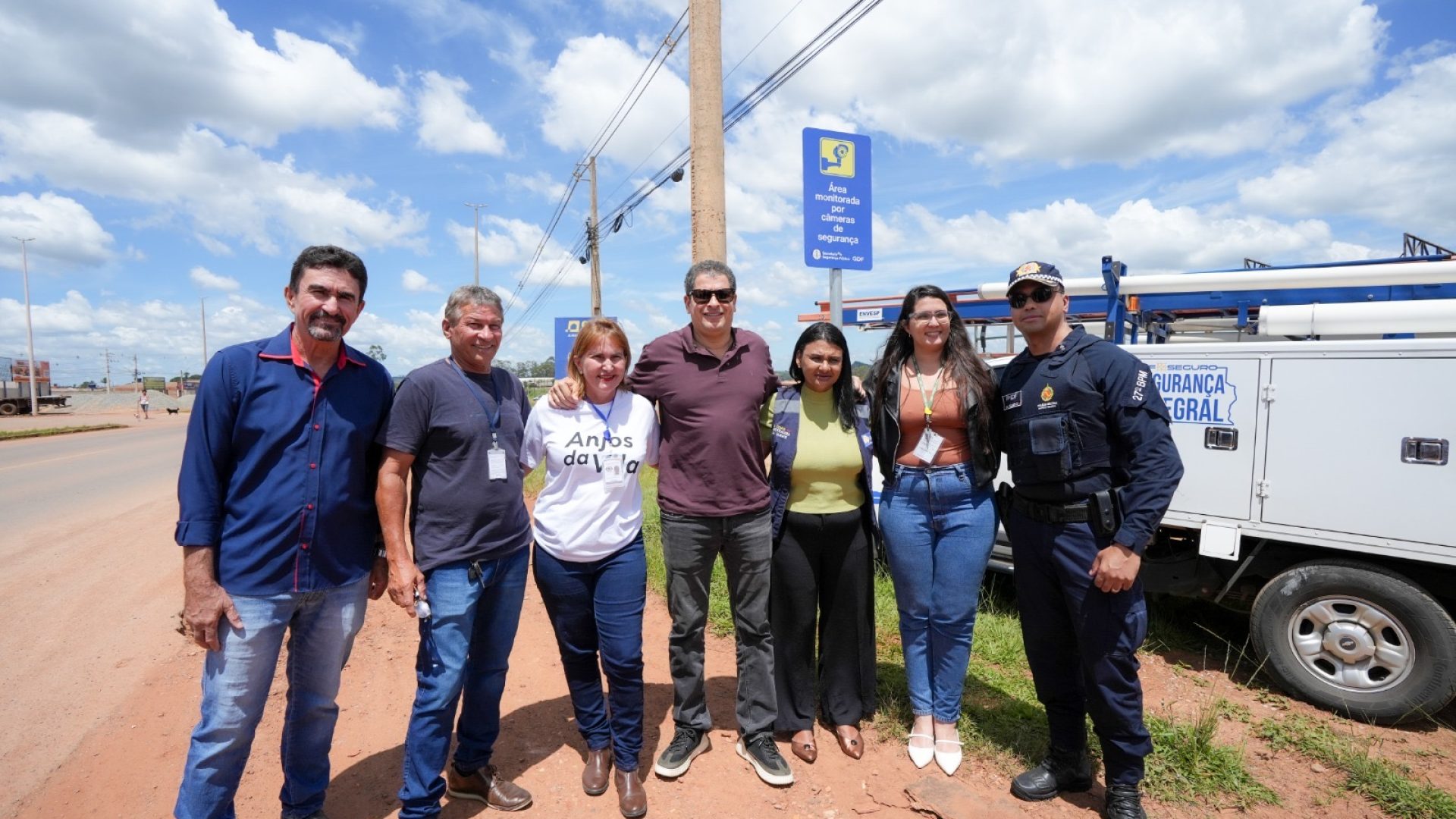 Com instalação de câmeras em Água Quente, todas as regiões administrativas do DF passam a ser monitoradas