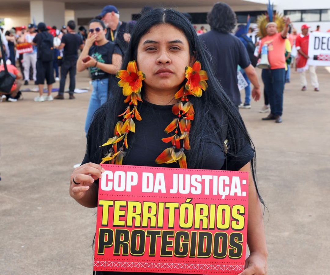 No DF, indígenas pedem demarcações e combate às mudanças climáticas