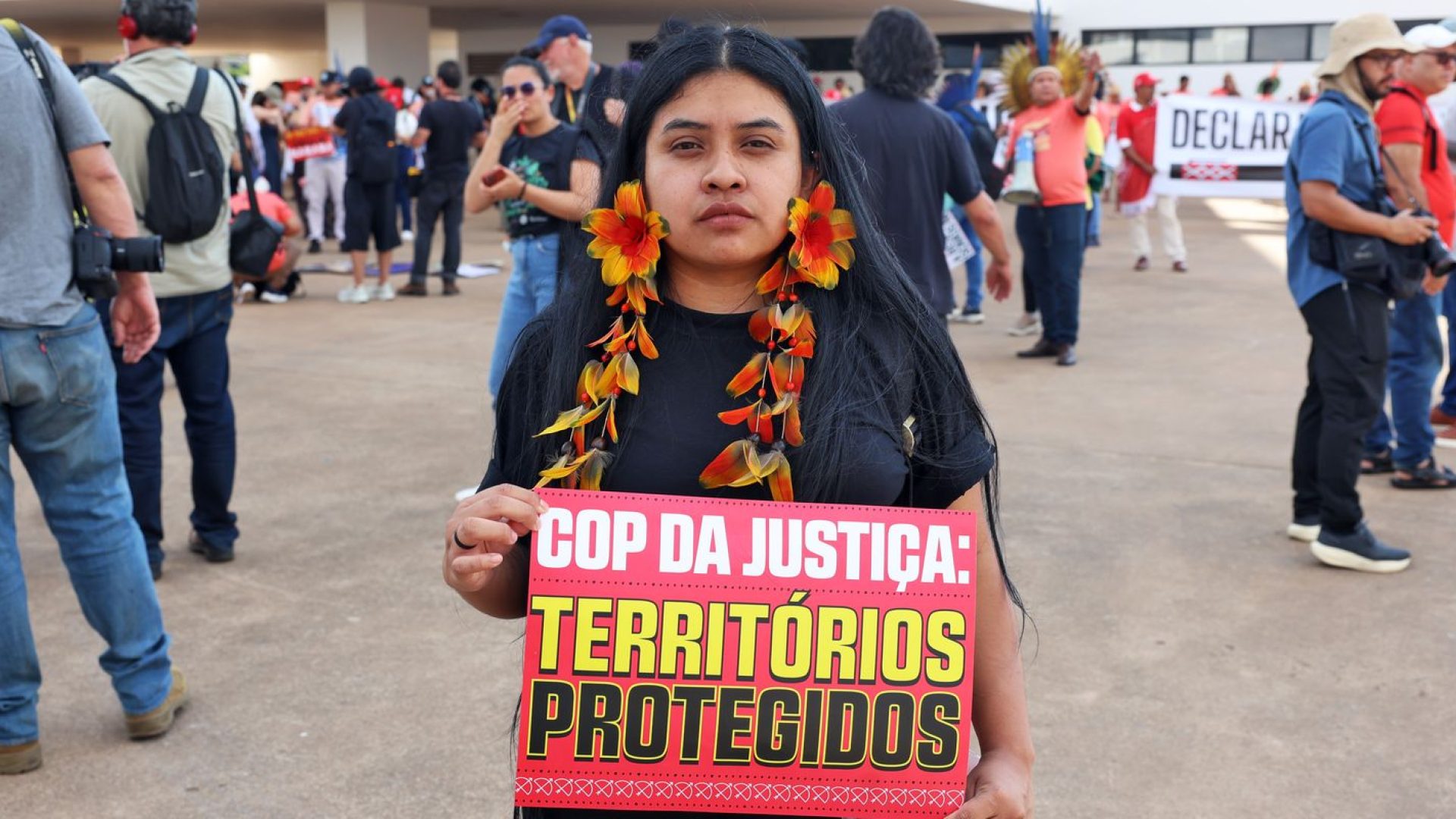 No DF, indígenas pedem demarcações e combate às mudanças climáticas