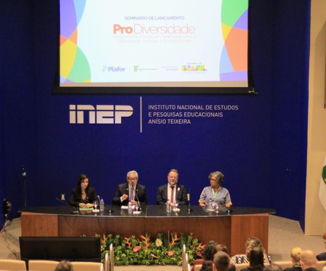 MEC lança ProDiversidade para ampliar inclusão na Rede Federal