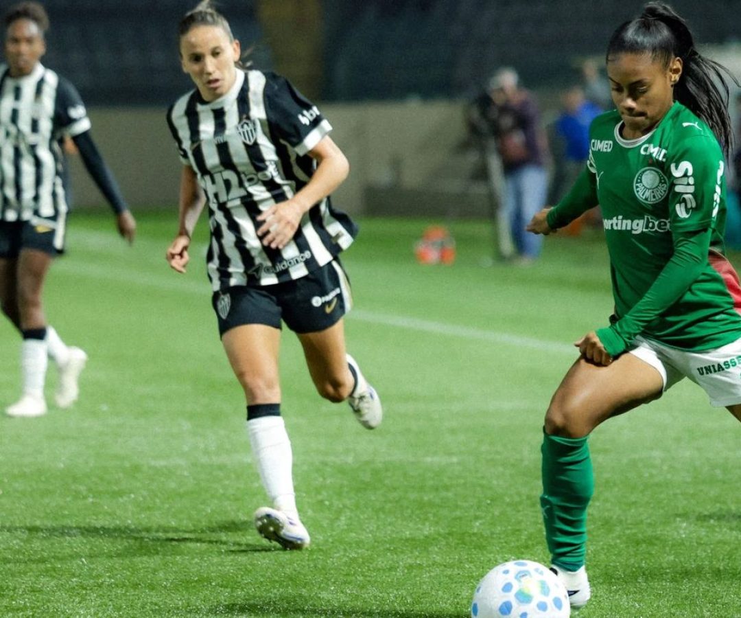 BR feminino: Palmeiras goleia Atlético-MG e assume vice-liderança