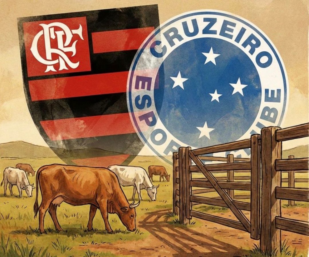 A treta entre Flamengo e Cruzeiro e o boi que nunca existiu