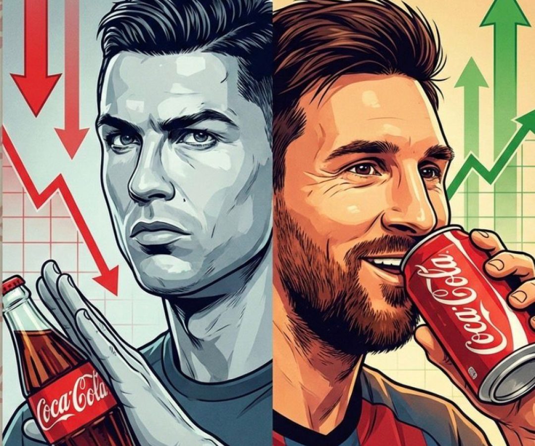 Como Lionel Messi fez a Coca-Cola ganhar bilhões. E como CR7 deu o maior “preju”