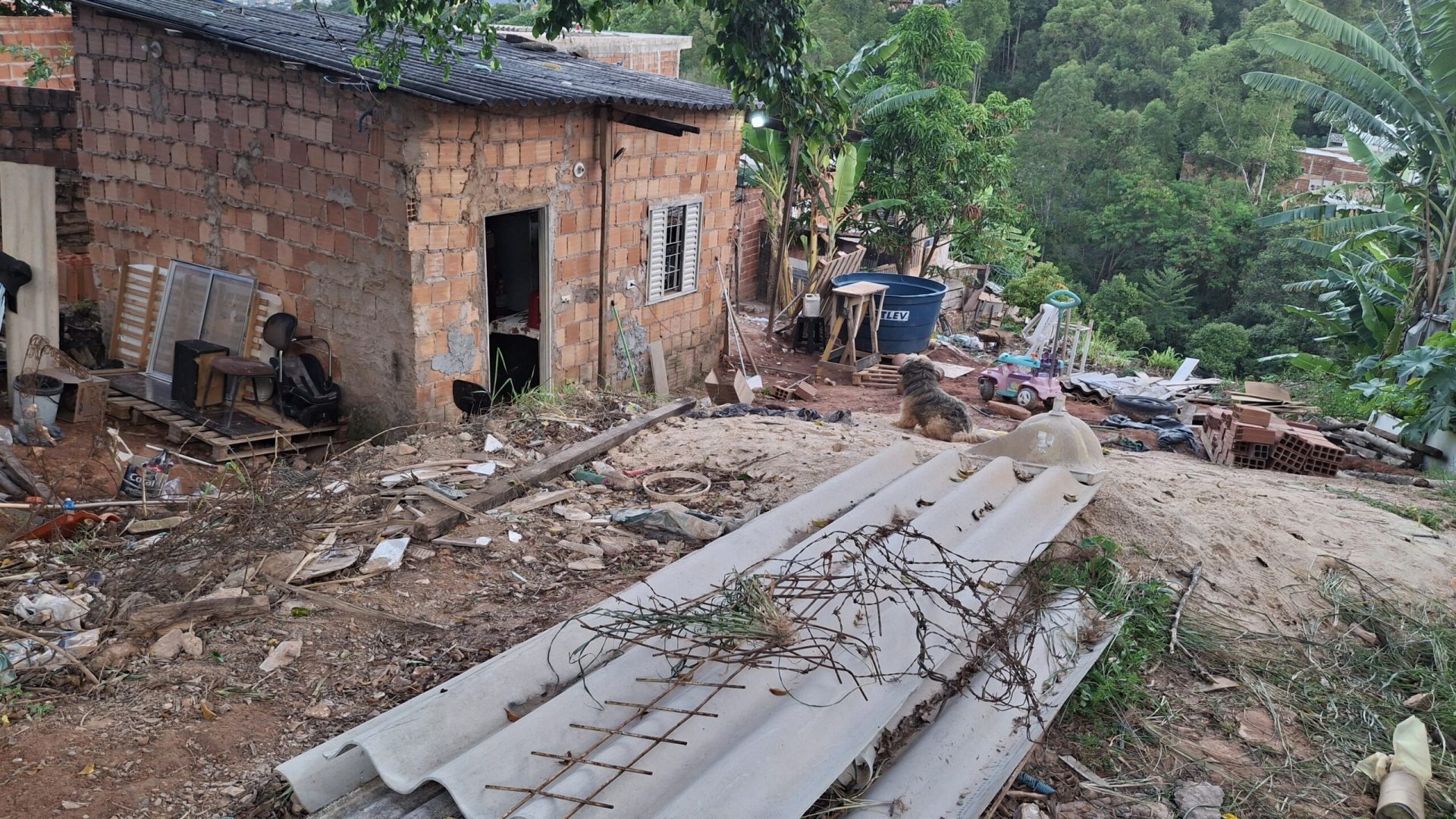 Família com quatro crianças busca ajuda para ampliar casa no DF