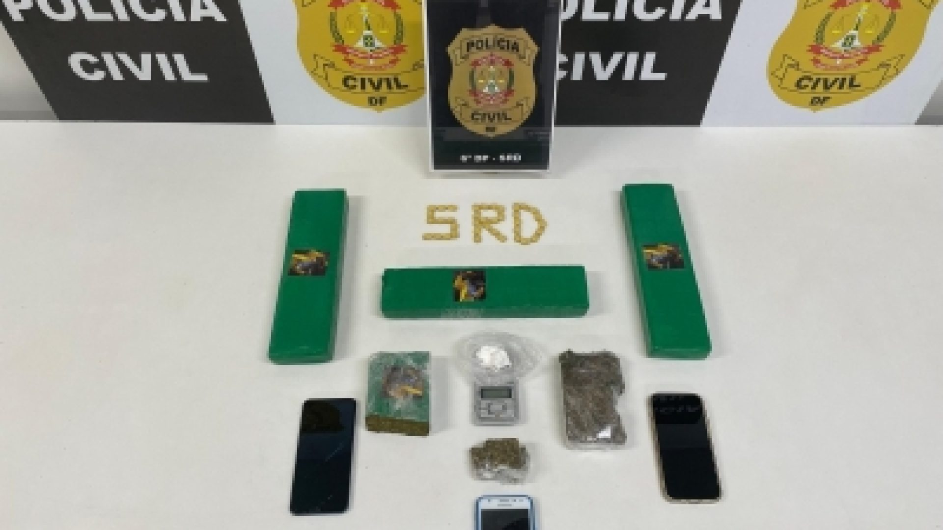 PCDF prende traficante de GO que abastecia Carnaval no DF