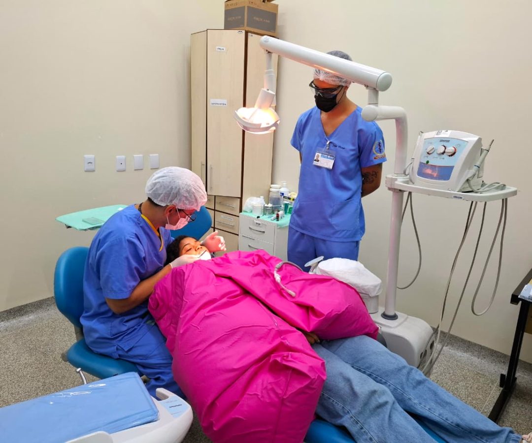 Hospital de Santa Maria inova com colchão a vácuo em atendimentos odontológicos