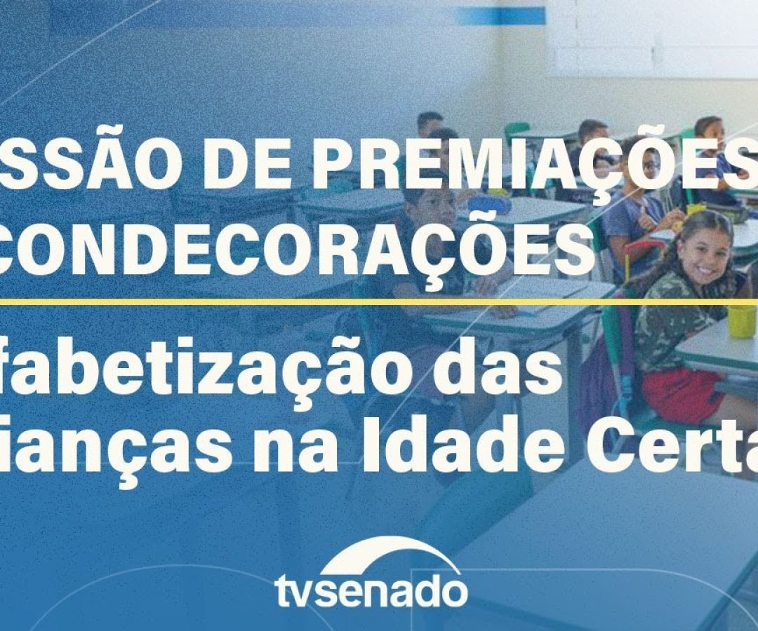 Senado entrega comenda a governadores de destaque na educação infantil – 13/10/25 — Senado Notícias