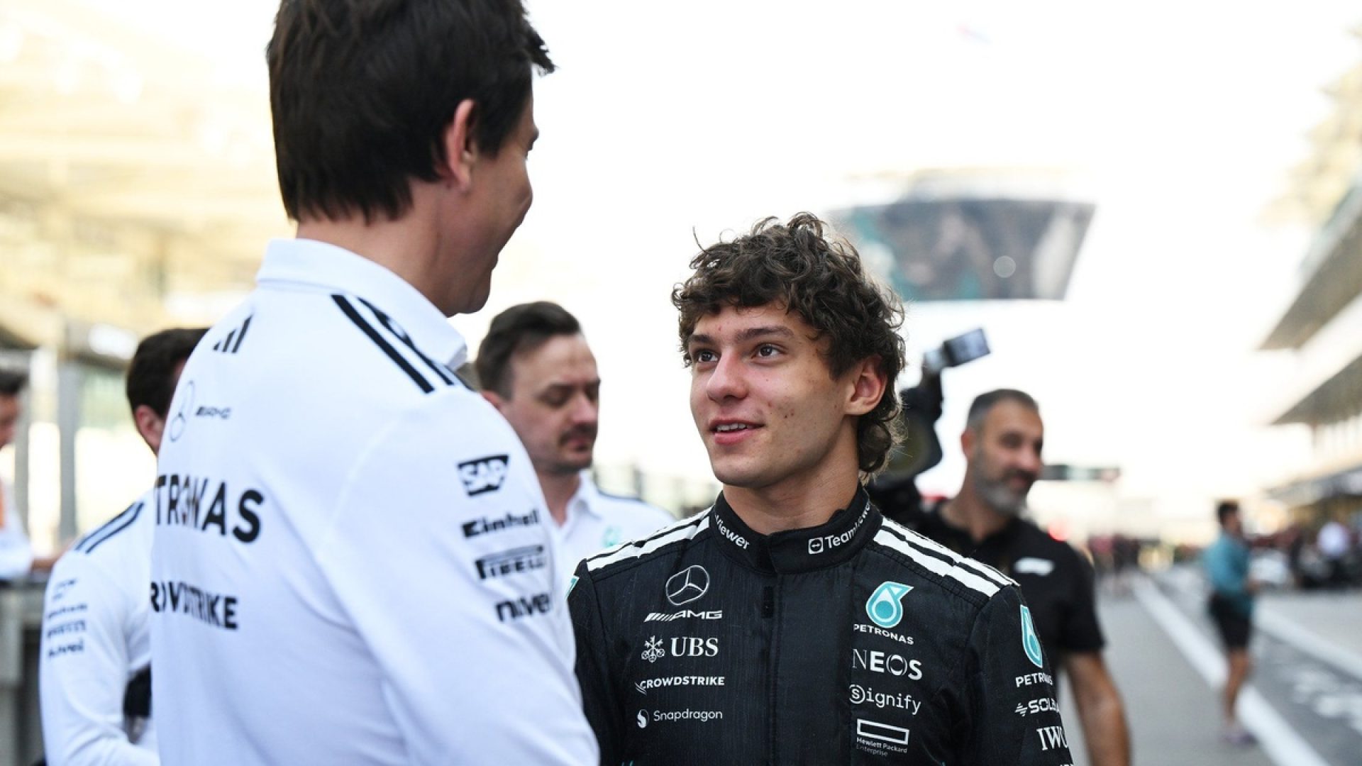 Wolff que não daria conta da pressão sofrida por Antonelli