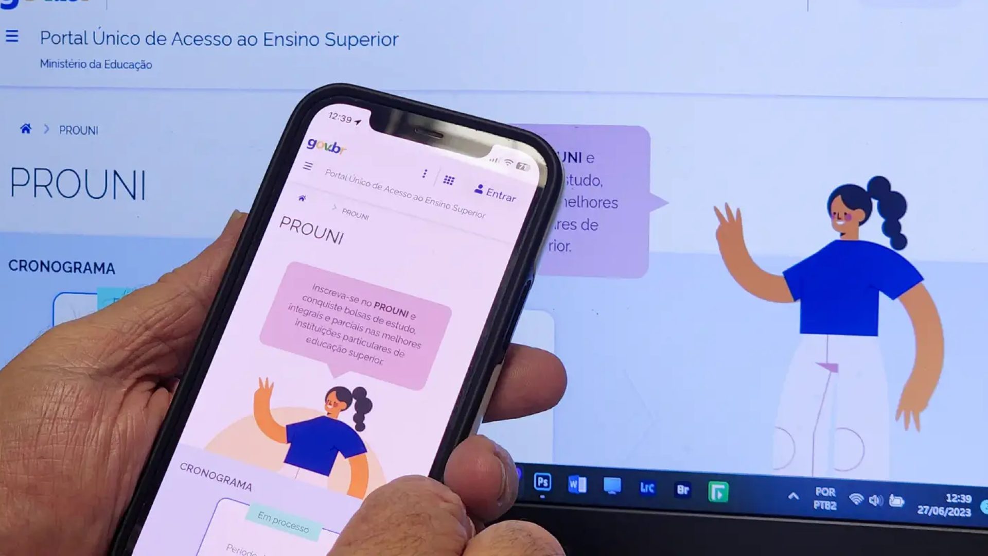 Prouni 2026: inscrições para o 1º semestre começam nesta segunda