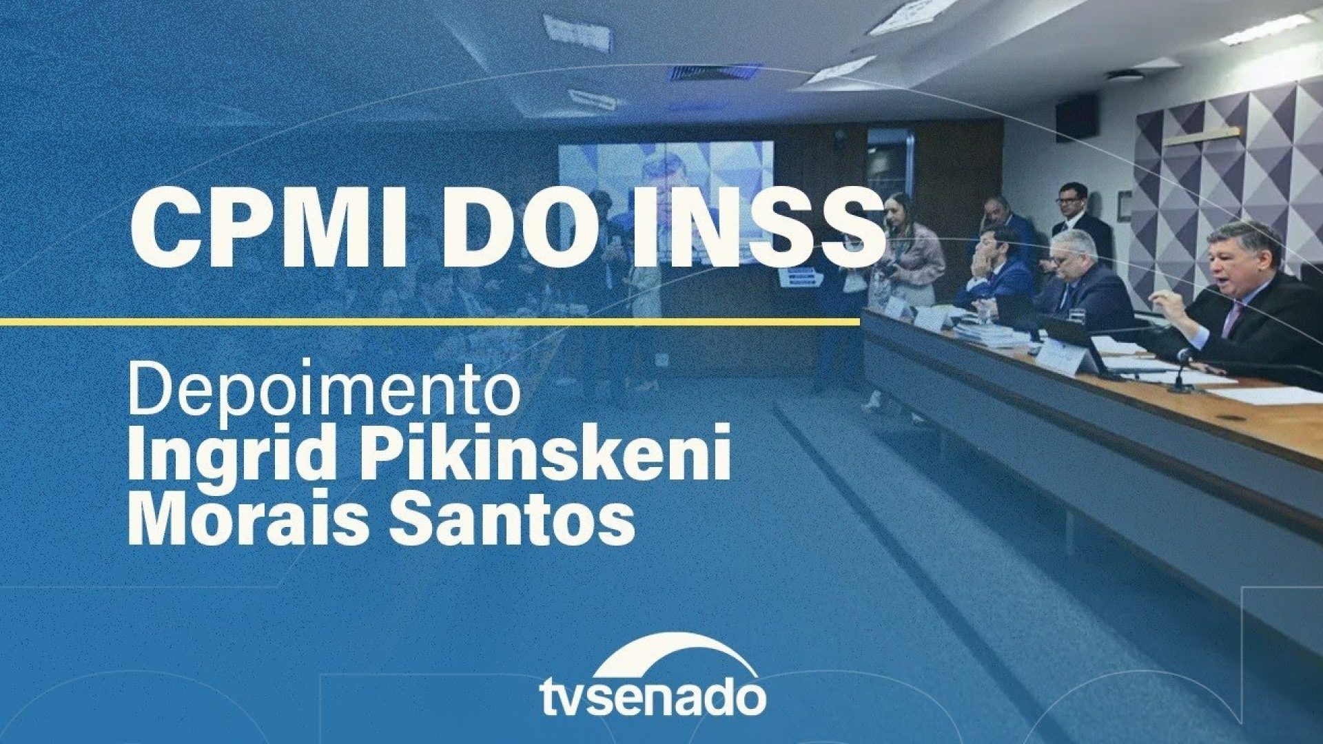 CPMI do INSS ouve Ingrid Pikinskeni Morais Santos, ligada à Conafer – 23/2/26 — Senado Notícias
