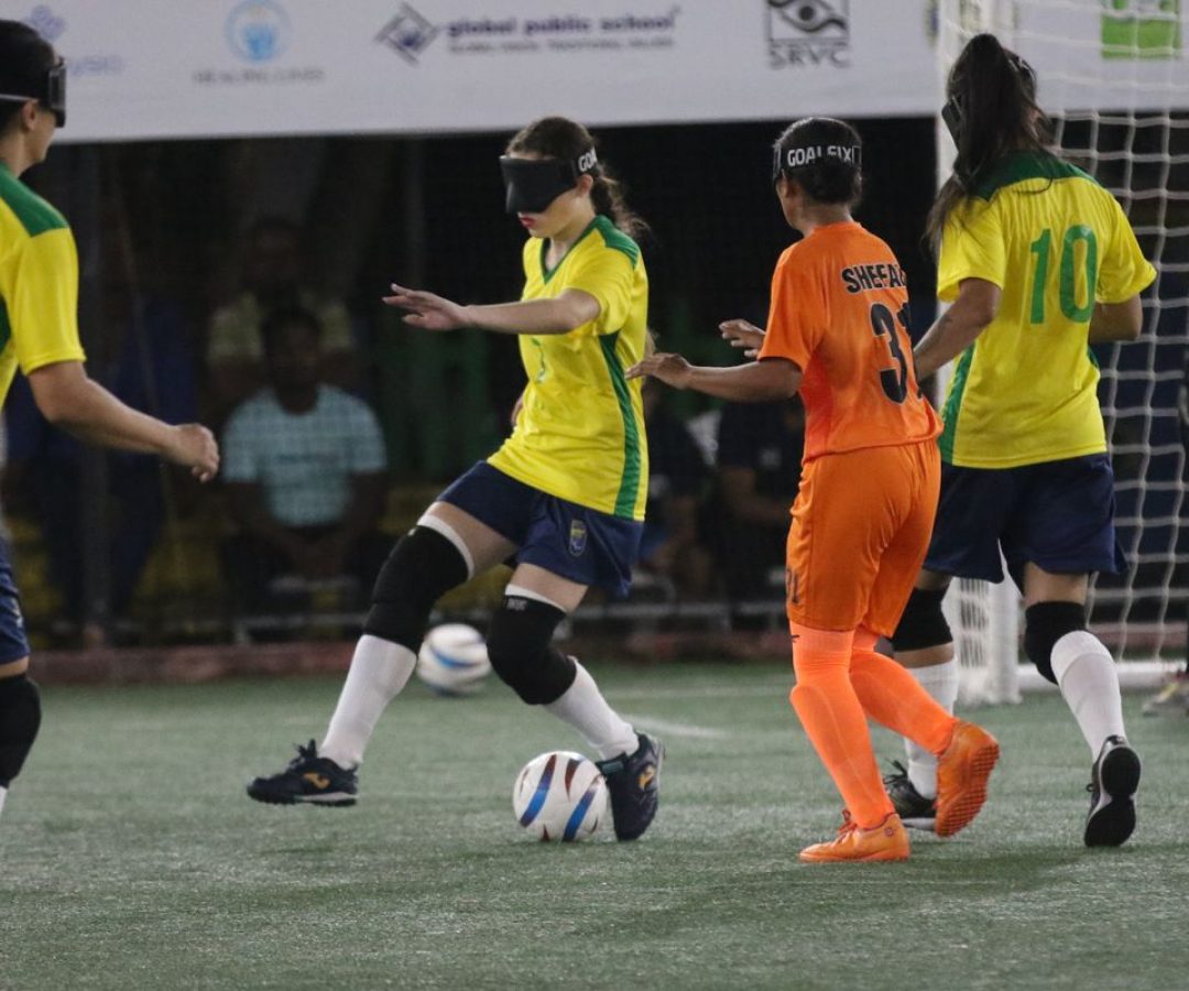 Brasil estreia com vitória na Copa do Mundo de futebol de cegas