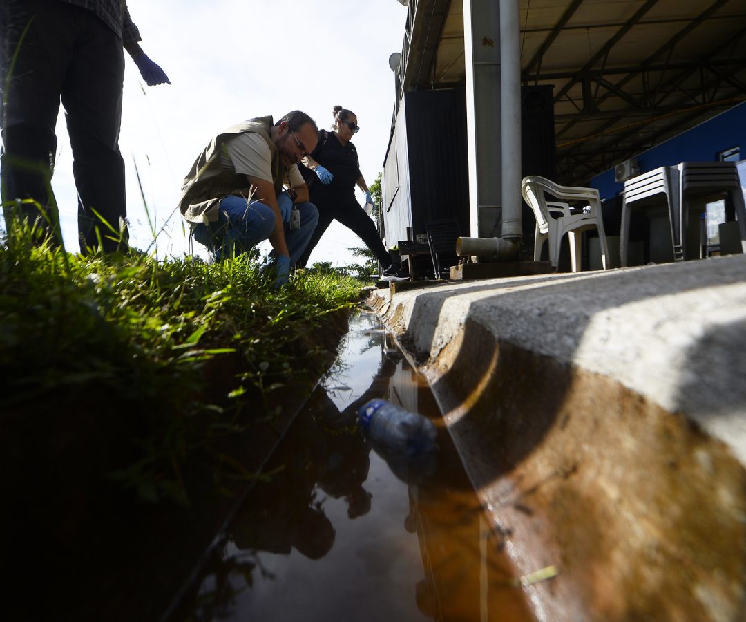 Ação conjunta combate dengue e fiscaliza higiene em quiosques no Aeroporto de Brasília