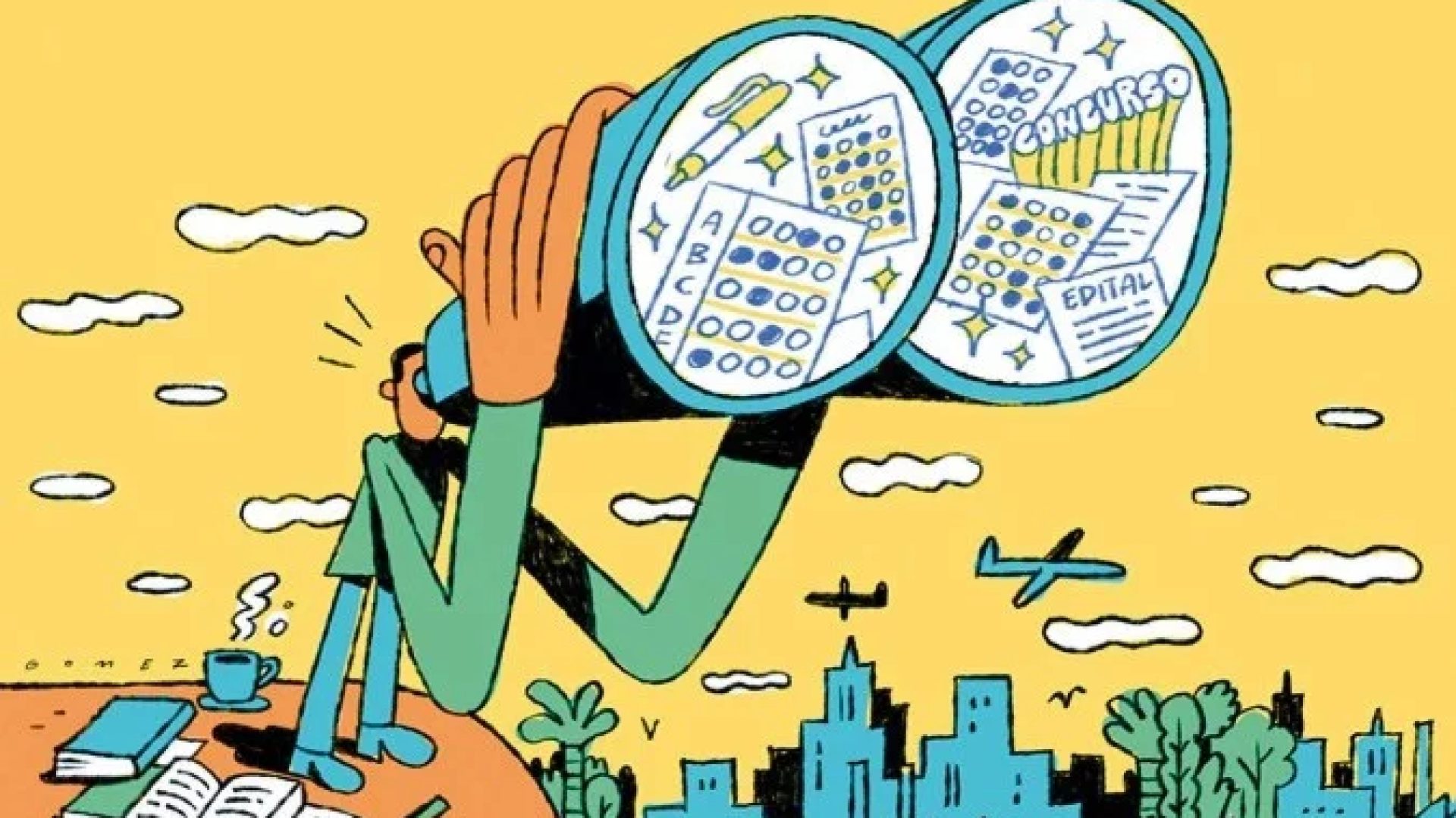 Existe uma crença de que em ano de eleições e de Copa do Mundo não há editais nem provas de concursos. Mas a lei eleitoral não proíbe a abertura de editais e a aplicação das provas, há algumas restrições apenas para as nomeações. -  (crédito: Caio Gomez)