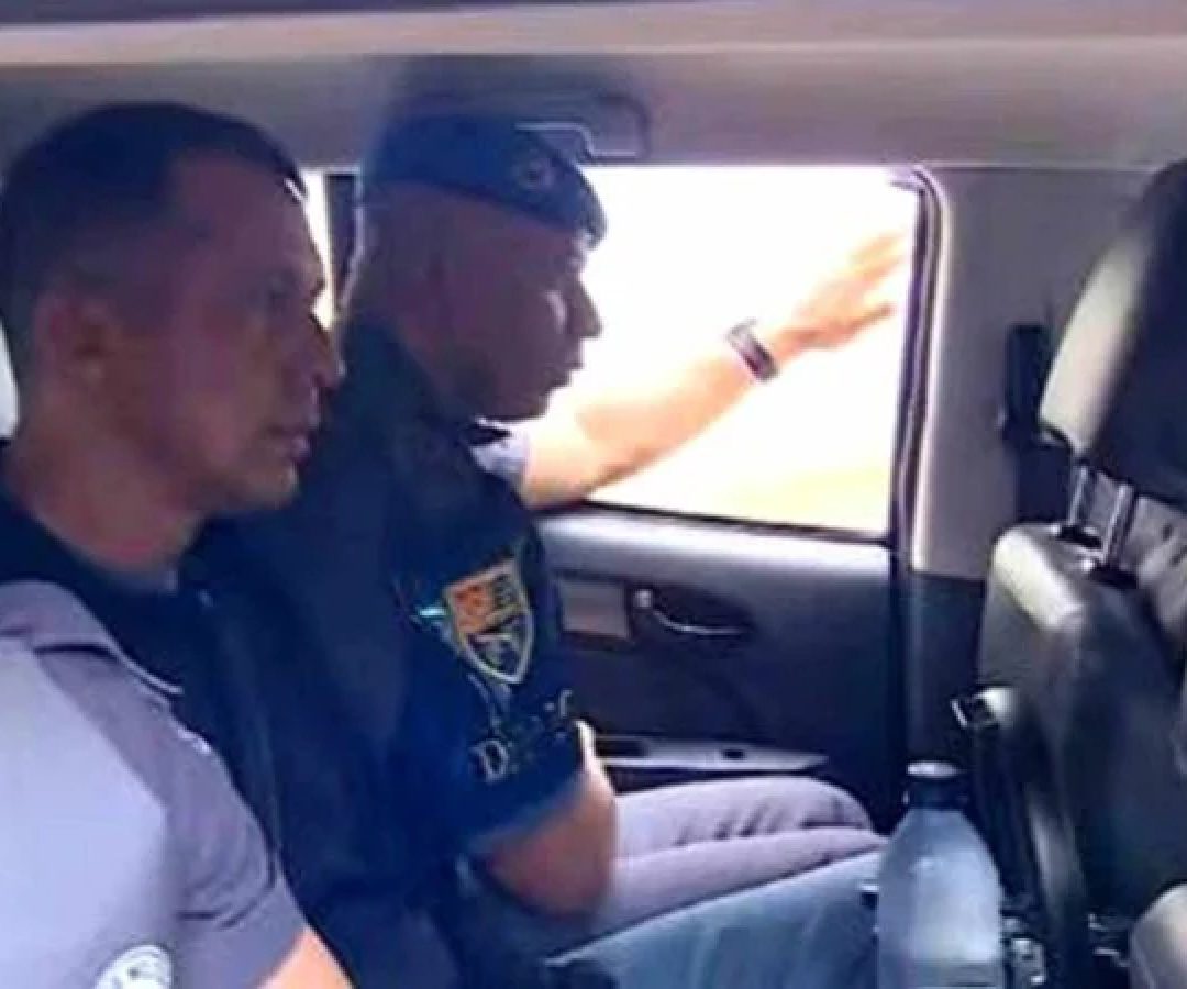 O tenente-coronel Geraldo Leite Rosa Neto, preso suspeito de cometer feminicídio contra a mulher dele, a também policial militar Gisele Alves Santana -  (crédito: Reprodução/Rede sociais)