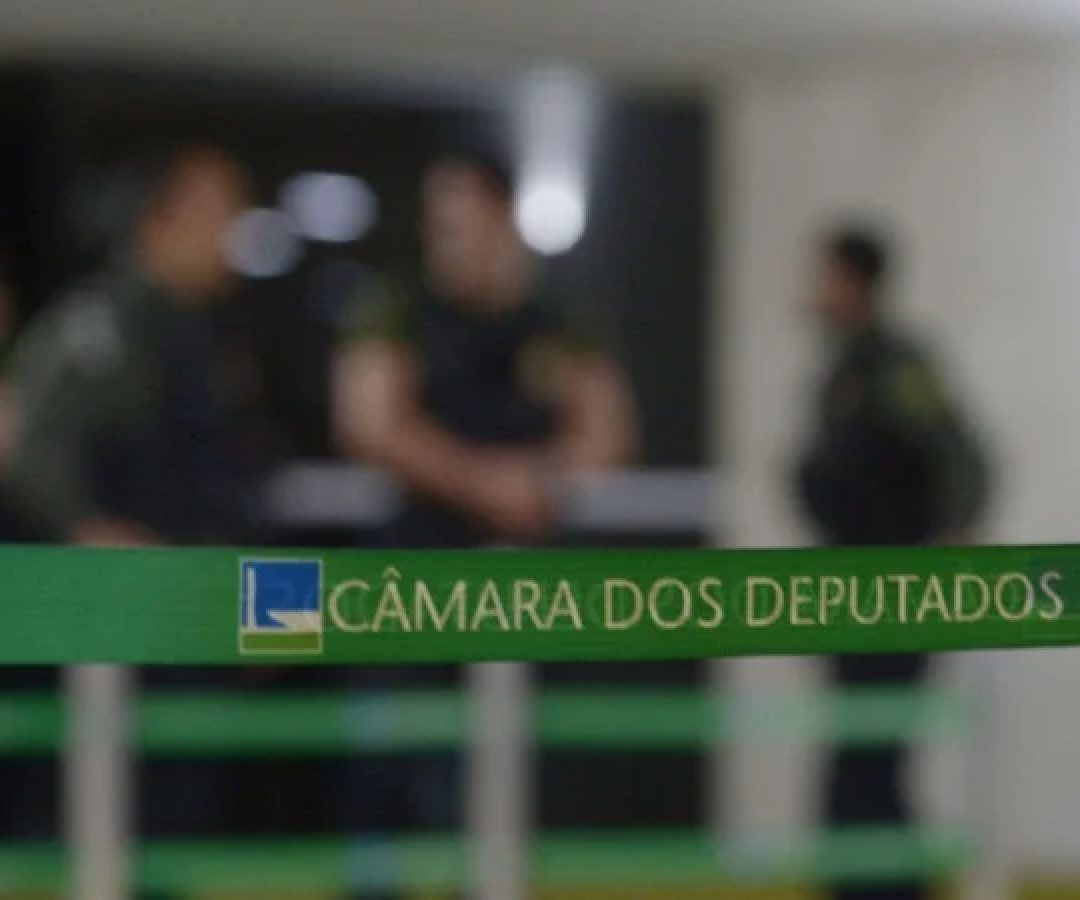 Tens&atilde;o na Camara dos Deputados -  (crédito:  Ed Alves/CB/D.A Press)