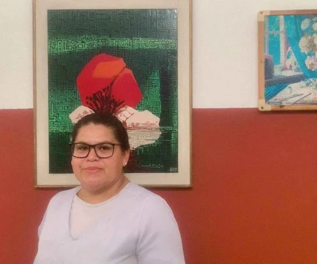 Como acompanhante de saúde, Girlaine diz que conseguiu aumentar a renda em 35% -  (crédito: Arquivo pessoal)