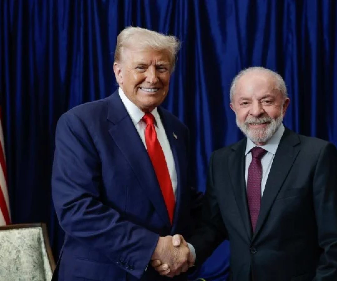 Lula e Trump se encontram na Malásia durante o 47ª Cúpula da Associação de Nações do Sudeste Asiático -  (crédito: Ricardo Stuckert/PR)