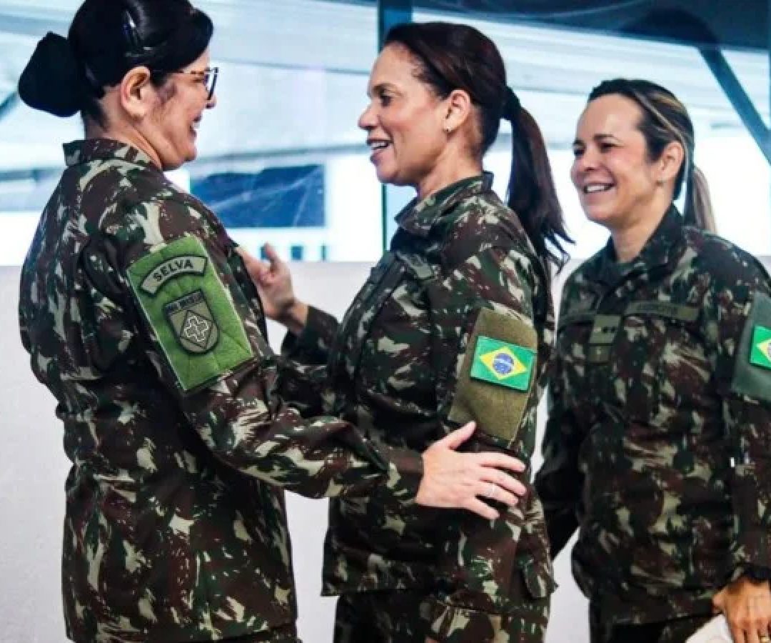 Março de 2026 marca a entrada das primeiras 1.467 voluntárias no Smif -  (crédito: Divulgação/Hospital Militar de Área de Brasília)