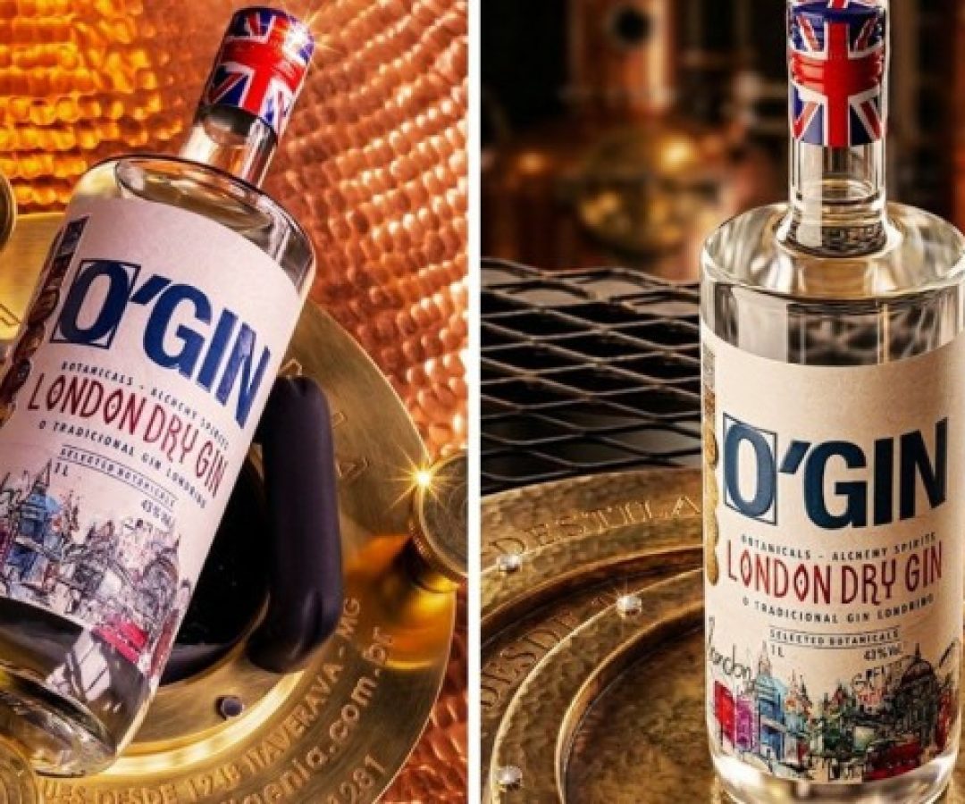 O O&rsquo;GIN London Dry, da Don Luchesi Distillery, conquistou a medalha de ouro no World Gin Awards, destacando a marca mineira. -  (crédito: Marketing/Don Luchesi)