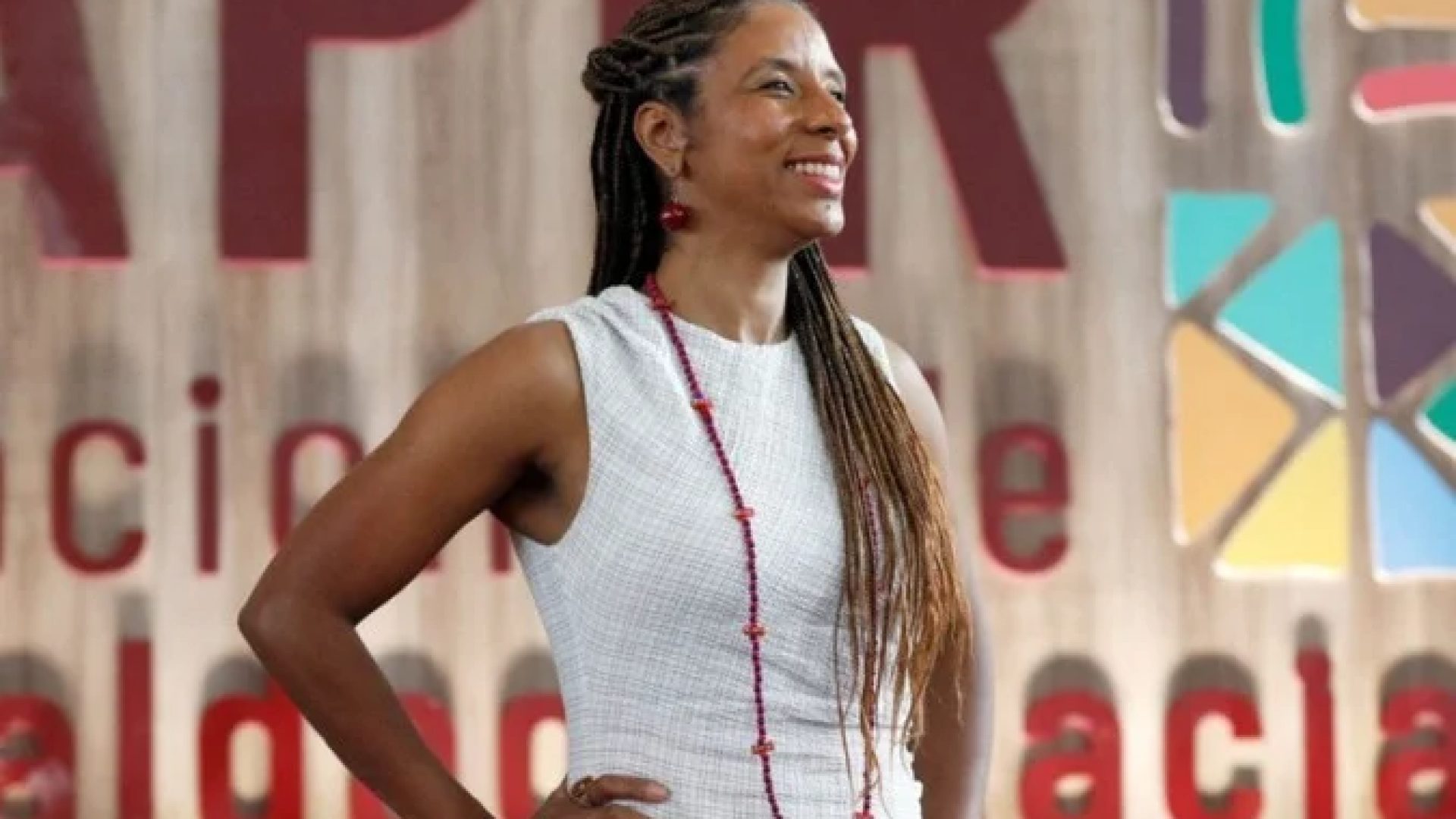 Ministra da Igualdade Racial, Rachel Barros. -  (crédito: Foto: Bruno Fernandes/MIR)