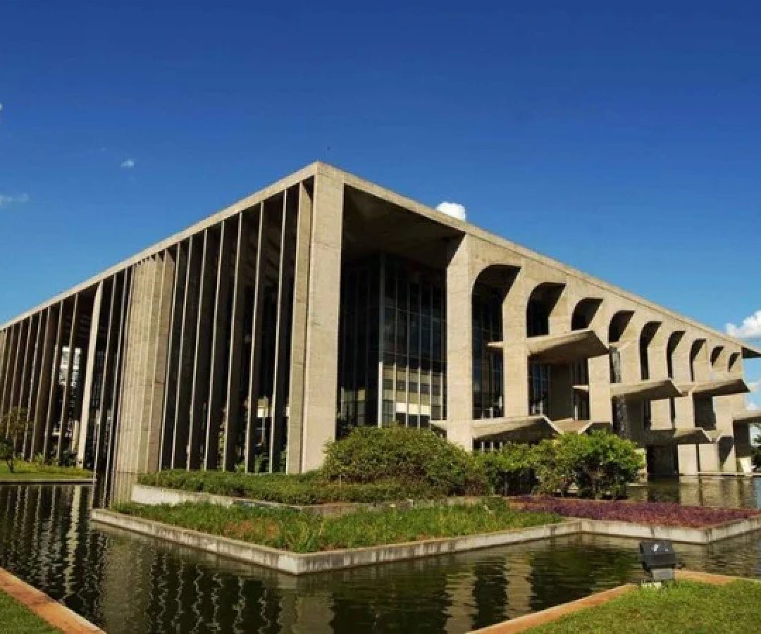 Sede do Ministério da Justiça e Segurança Pública, o Palácio da Justiça está no centro do debate sobre a possível divisão da pasta em Justiça e Segurança Pública -  (crédito: Isaac Amorim / MJSP)