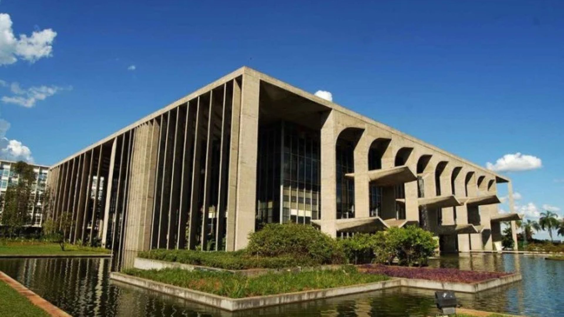 Sede do Ministério da Justiça e Segurança Pública, o Palácio da Justiça está no centro do debate sobre a possível divisão da pasta em Justiça e Segurança Pública -  (crédito: Isaac Amorim / MJSP)