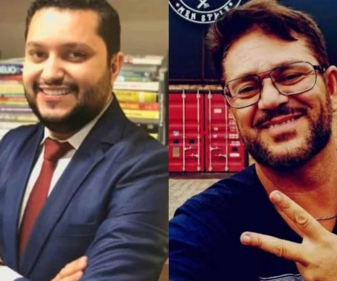 Pedro Henrique Silva (direita) e Thiago Ferreira (esquerda) foram encontrados mortos no Goiás -  (crédito: Reprodução)