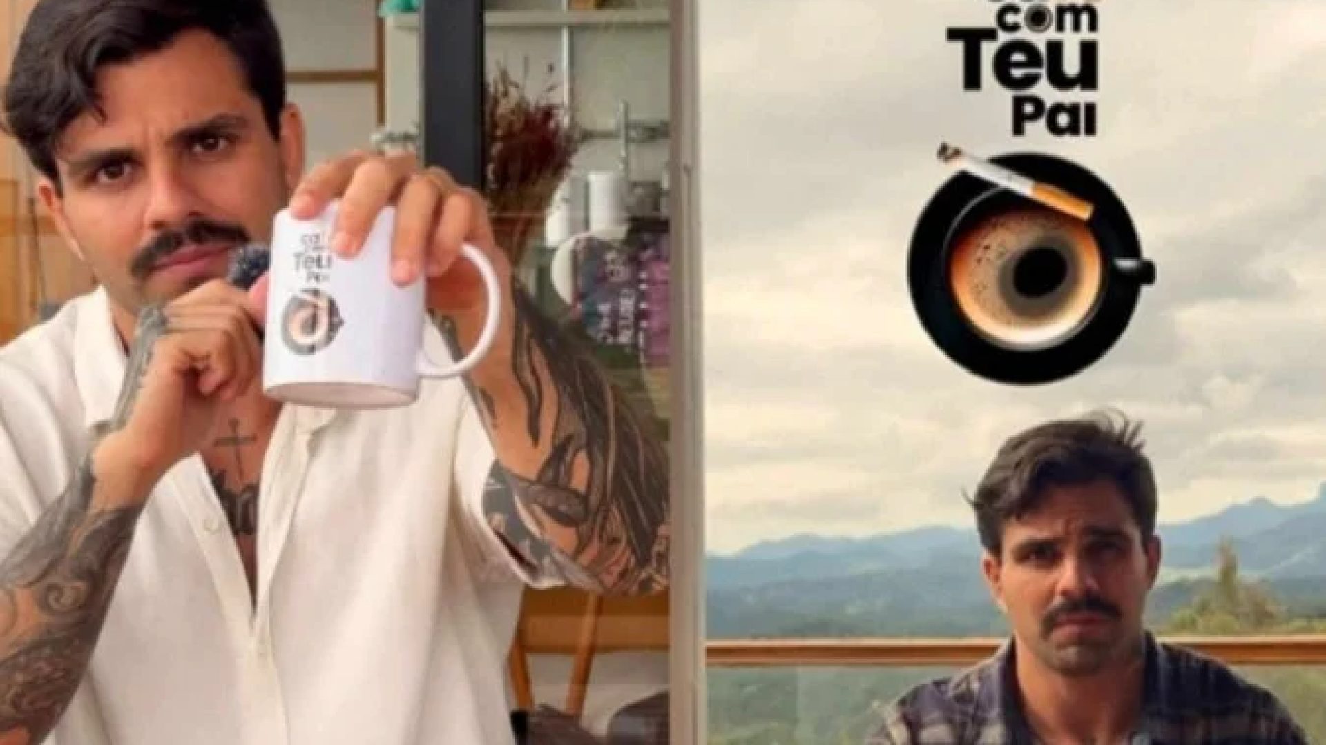 Café com teu pai tem perfil suspenso após embate com a cantora Anitta -  (crédito: Reprodução/Redes sociais )