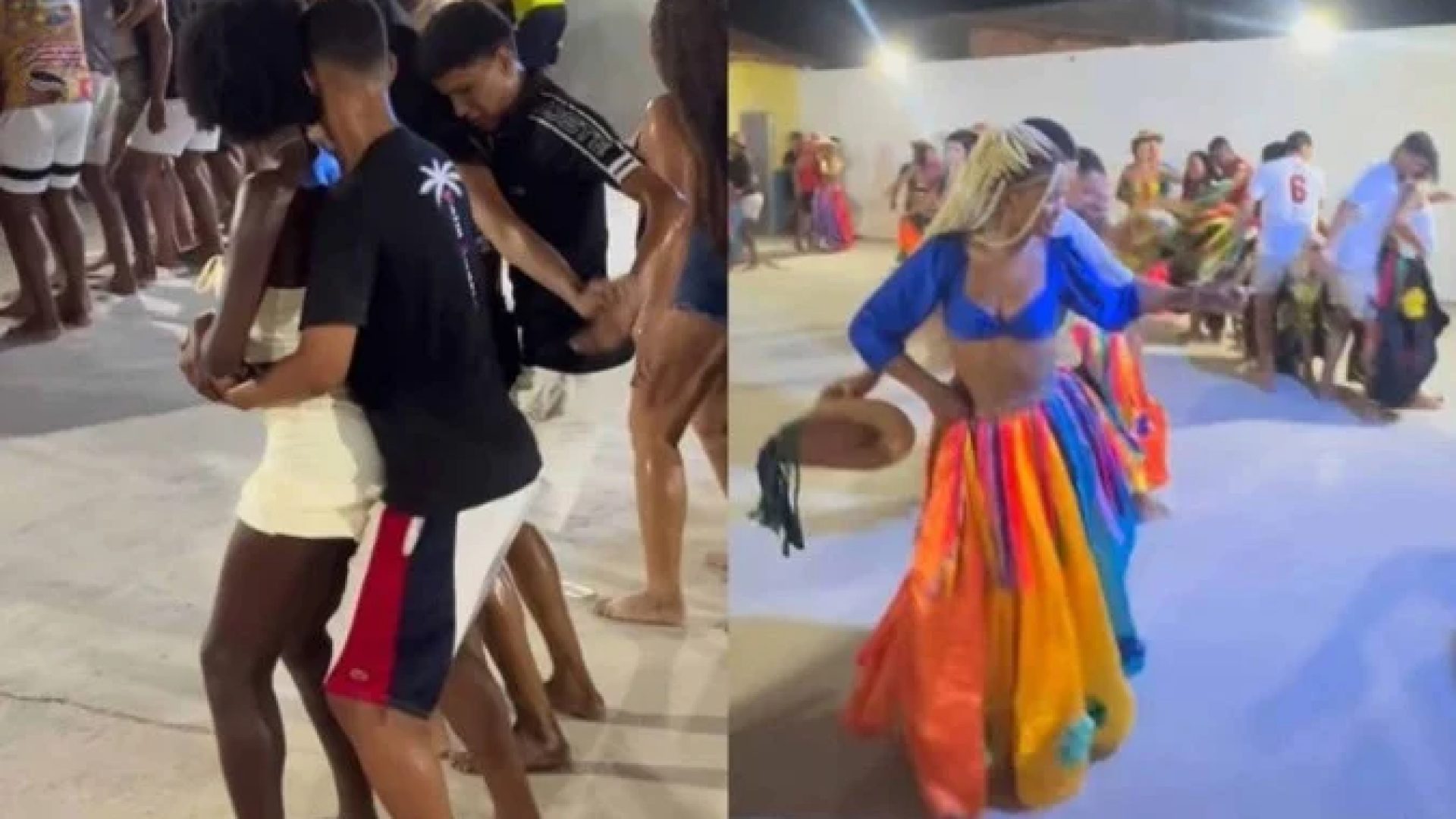 Vídeo de ensaio do Cacuriá do Candinho levou a dança maranhense a mais de 1 milhão de visualizações -  (crédito: Reprodução / Instagram )