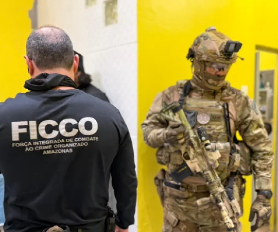 A  Força Integrada de Combate ao Crime Organizado no Amazonas (FICCO/AM) deflagrou quatro prisões preventivas e cinco mandados de busca e apreensão nas respectivas residências -  (crédito: Reprodução / Ministério da Justiça e Segurança Pública / gov.br)