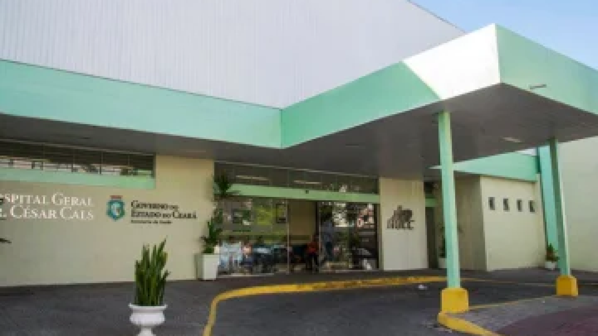O Hospital César Cals fica no centro da cidade de Fortaleza, capital do Ceará -  (crédito: Reprodução / Governo do Estado Ceará)