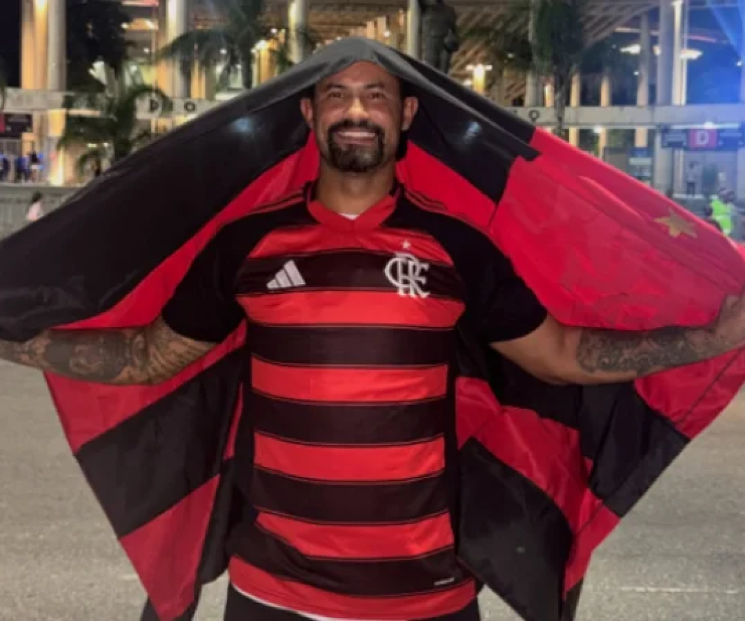Goleiro Bruno perde liberdade condicional depois de ir a jogo do Flamengo -  (crédito: Reprodução / Instagram / @oficialbrunogoleiro)