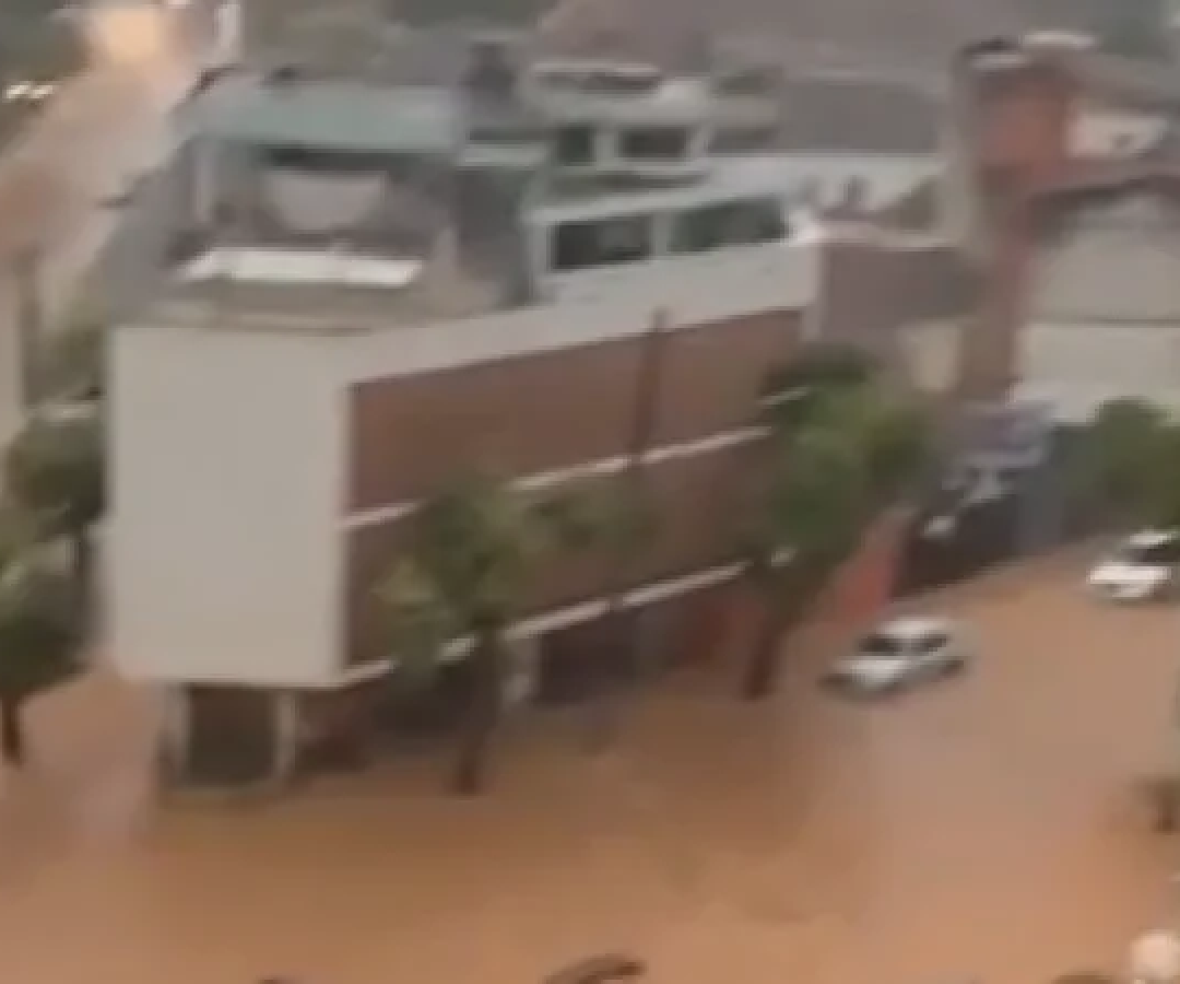 Chuva não dá trégua na Zona da Mata, onde cidades como Juiz de Fora, Ubá e Martins Soares tentam se recuperar depois dos temporais -  (crédito: Redes Sociais/Reprodução)
