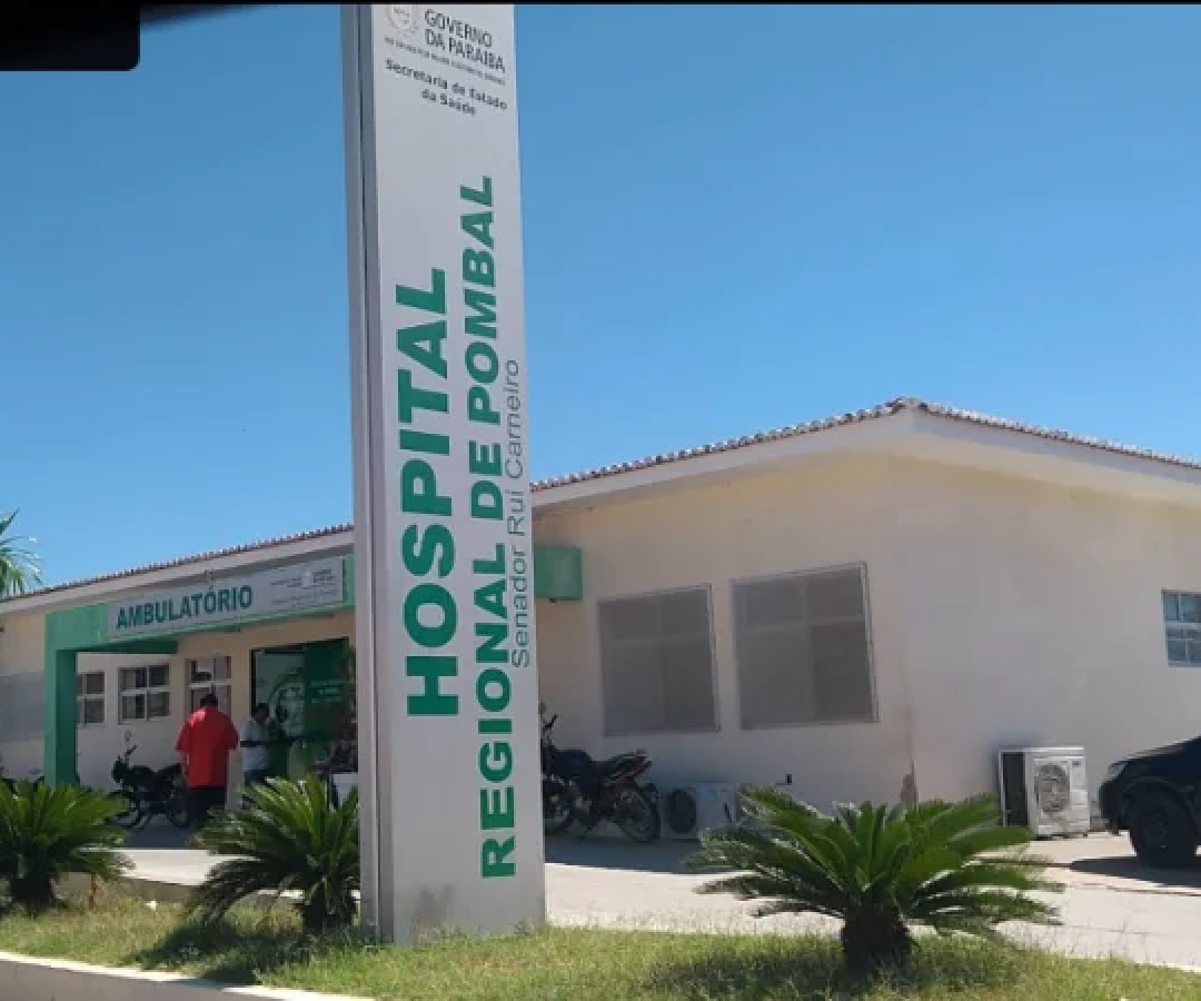 O Hospital Regional de Pombal, Paraíba -  (crédito: Google Maps)