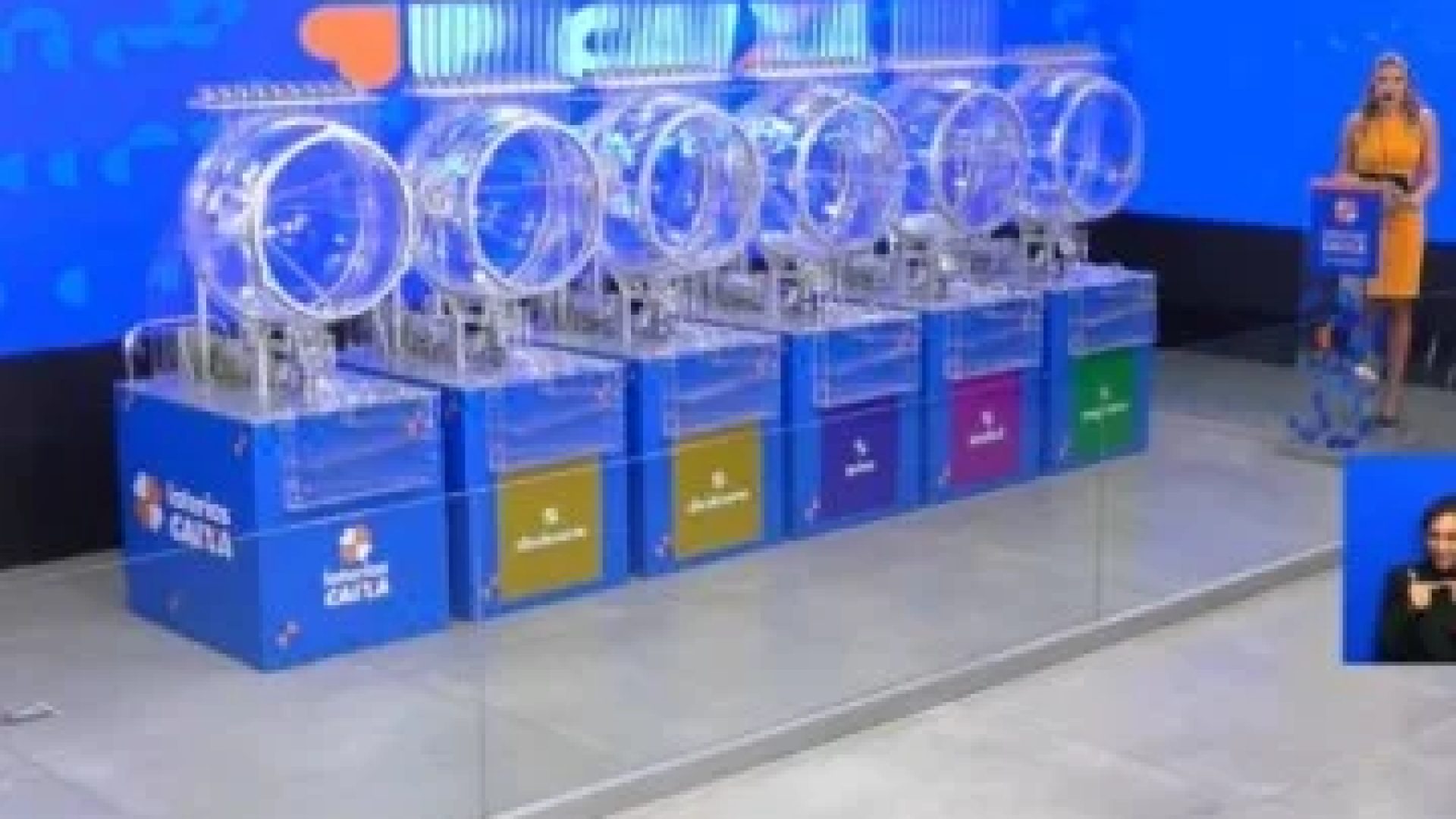 Confira o resultado das loterias desta quinta -  (crédito: Reprodução/YoutubeCaixa)