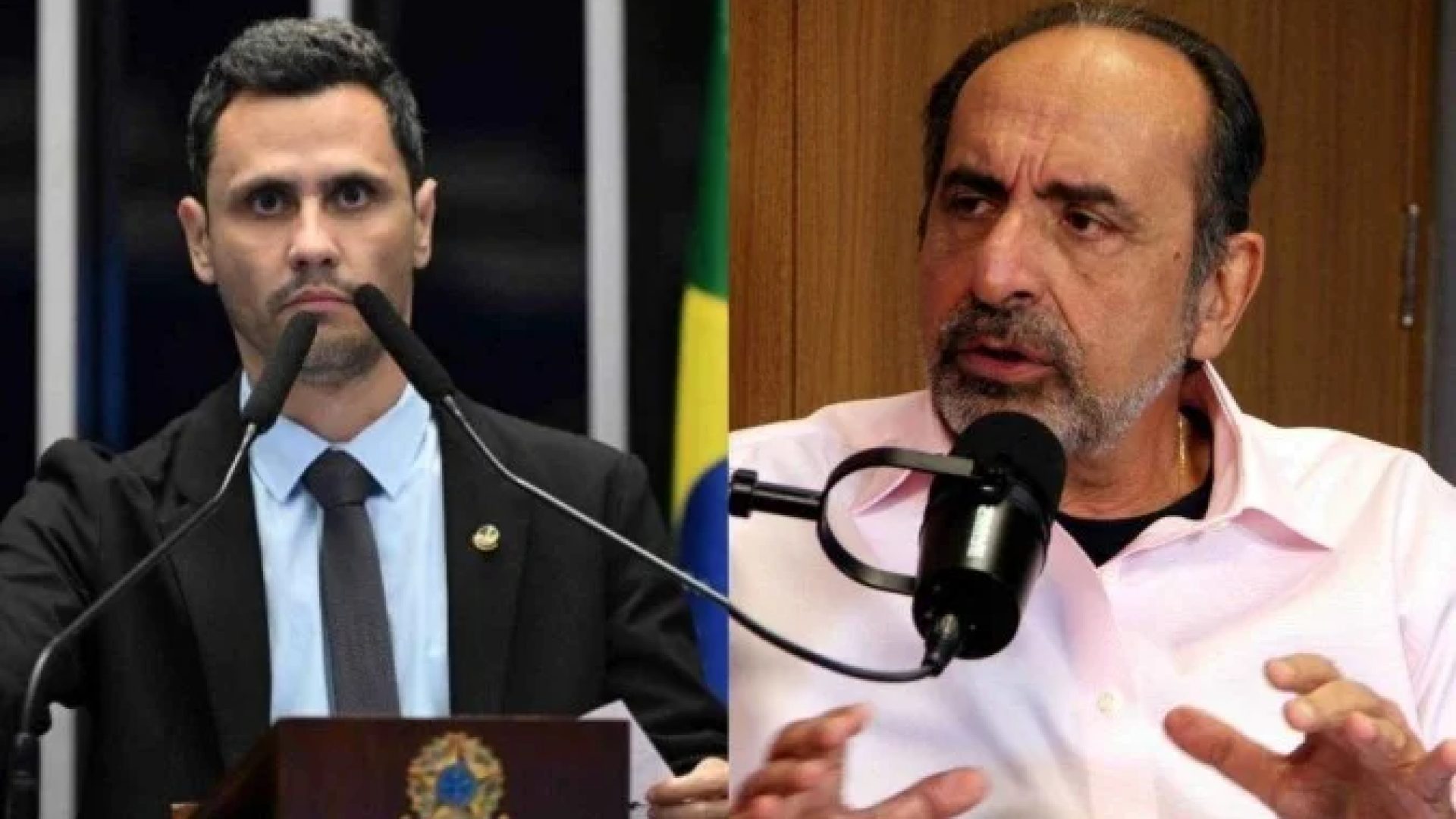 Cleitinho Azevedo (Republicanos) e Alexandre Kalil (PDT) são nomes considerados ao governo de Minas -  (crédito: Saulo Cruz/Agência Senado e Jair Amaral/EM/D.A. Press)