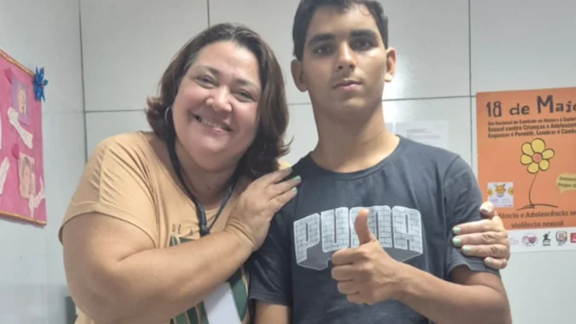 Verônica Oliveira e Gerson de Melo Machado, conhecido como