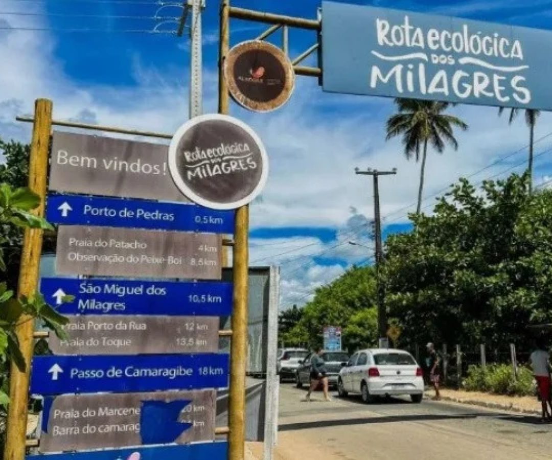 São Miguel dos Milagres integra a chamada Rota Ecológica junto a outros dois municípios