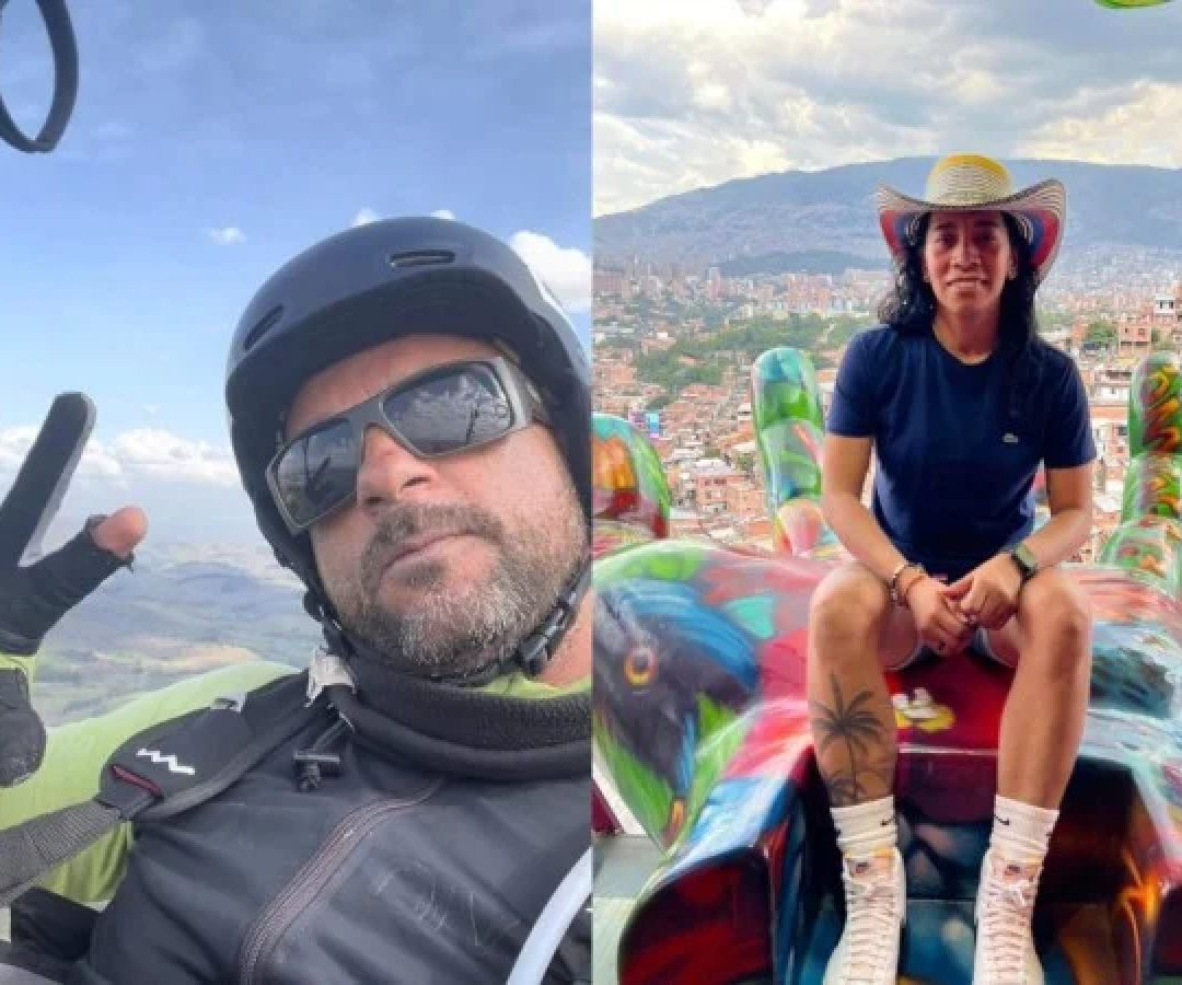 Os corpos de Rodolfo Pascoal Ladeira e Jenny Colôn Rodríguez foram resgatados pelo Corpo de Bombeiros do Rio de Janeiro -  (crédito: Reprodução/Redes sociais)