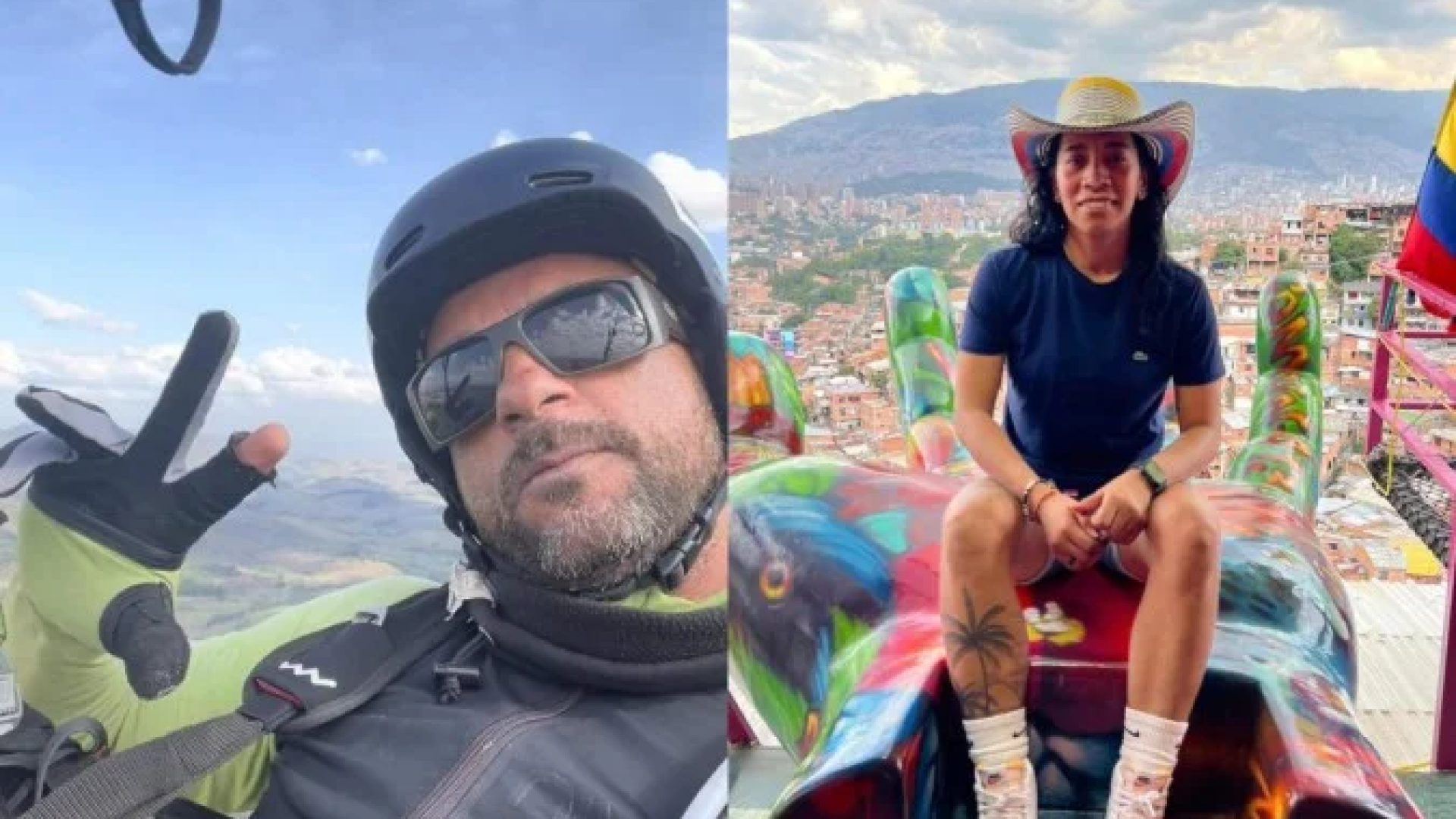 Os corpos de Rodolfo Pascoal Ladeira e Jenny Colôn Rodríguez foram resgatados pelo Corpo de Bombeiros do Rio de Janeiro -  (crédito: Reprodução/Redes sociais)