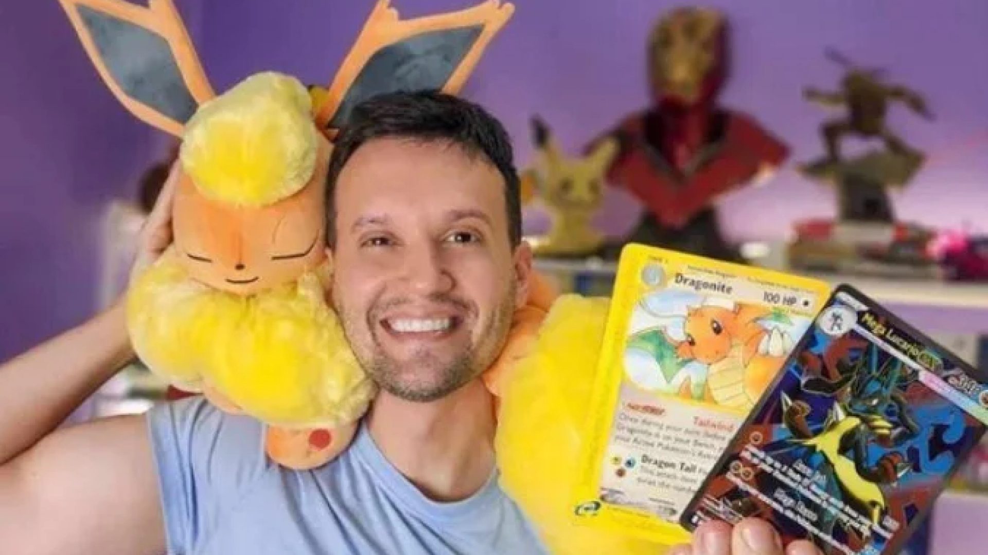 Capitão Hunter participava de diversos eventos e encontros de fãs de Pokémon  -  (crédito: Reprodução/Instagram @capitaohunter)
