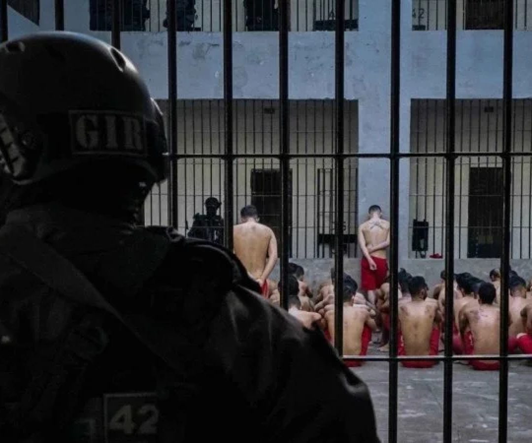 Policiais penais e militares agiram nos presídios mineiros para dissolver a organização de facções criminosas na Operação Dominus -  (crédito: Divulgação/Sejusp)