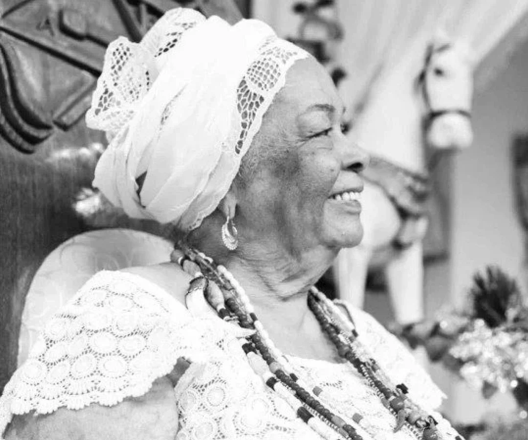 Morre Mãe Carmem, ialorixá do Terreiro do Gantois, aos 98 anos -  (crédito: Reprodução/Instagram/@terreirodogantois)