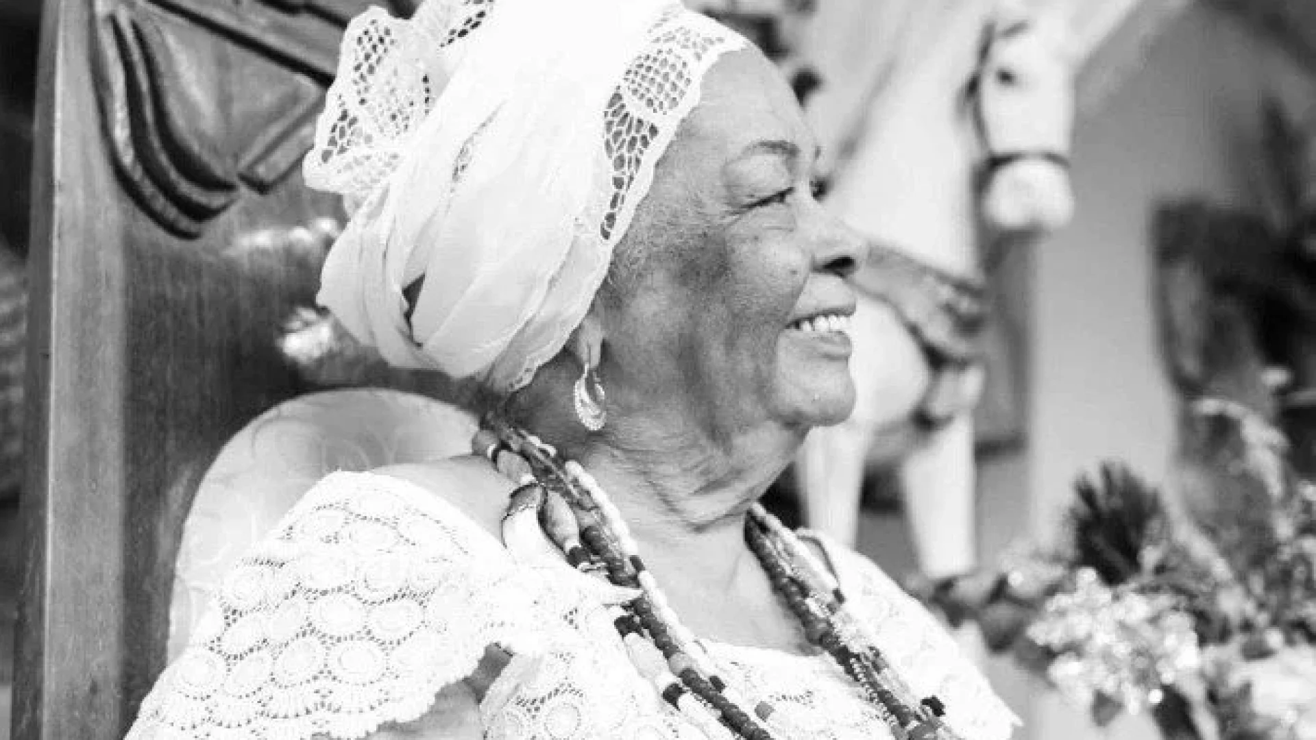 Morre Mãe Carmem, ialorixá do Terreiro do Gantois, aos 98 anos -  (crédito: Reprodução/Instagram/@terreirodogantois)