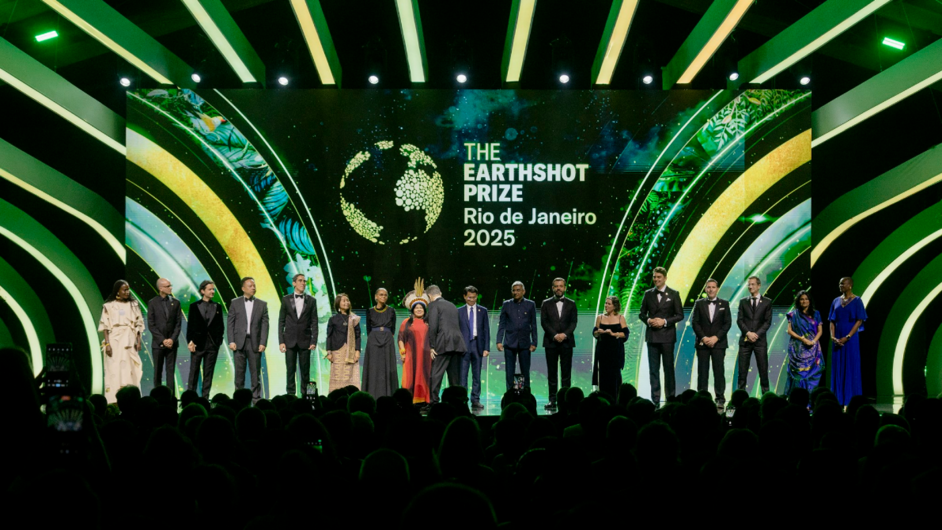 Reflorestamento com IA rende à startup brasileira o Eartshot Prize 2025, idealizado pelo Príncipe William -  (crédito: Earthshot Prize)