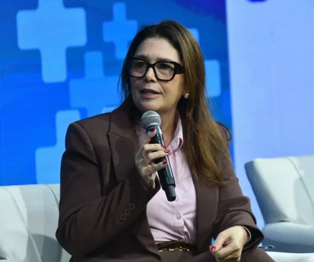 03/03/2026. Credito: Ed Alves/CB/DA Press. Forum da Saude. Da triagem ao cuidado: A Fibrose Cistica no Brasil. Na foto: Mara Rubia Figueiredo, professora e Medicina da UNIFOR e coordenadora do Serviço de Fibrose Cistica e Bronquiectasias do Hospital de Messejana. -  (crédito:  Ed Alves/CB/DA Press. Forum da Saude. Da triagem ao cuidado: A Fibrose Cistica no Brasil. Na foto: Mara Rubia Figueiredo, professora e Medicina da UNIFOR e coordenadora do Serviço de Fibrose Cistica e Bronquiectasias do Hospital de Messejana.)