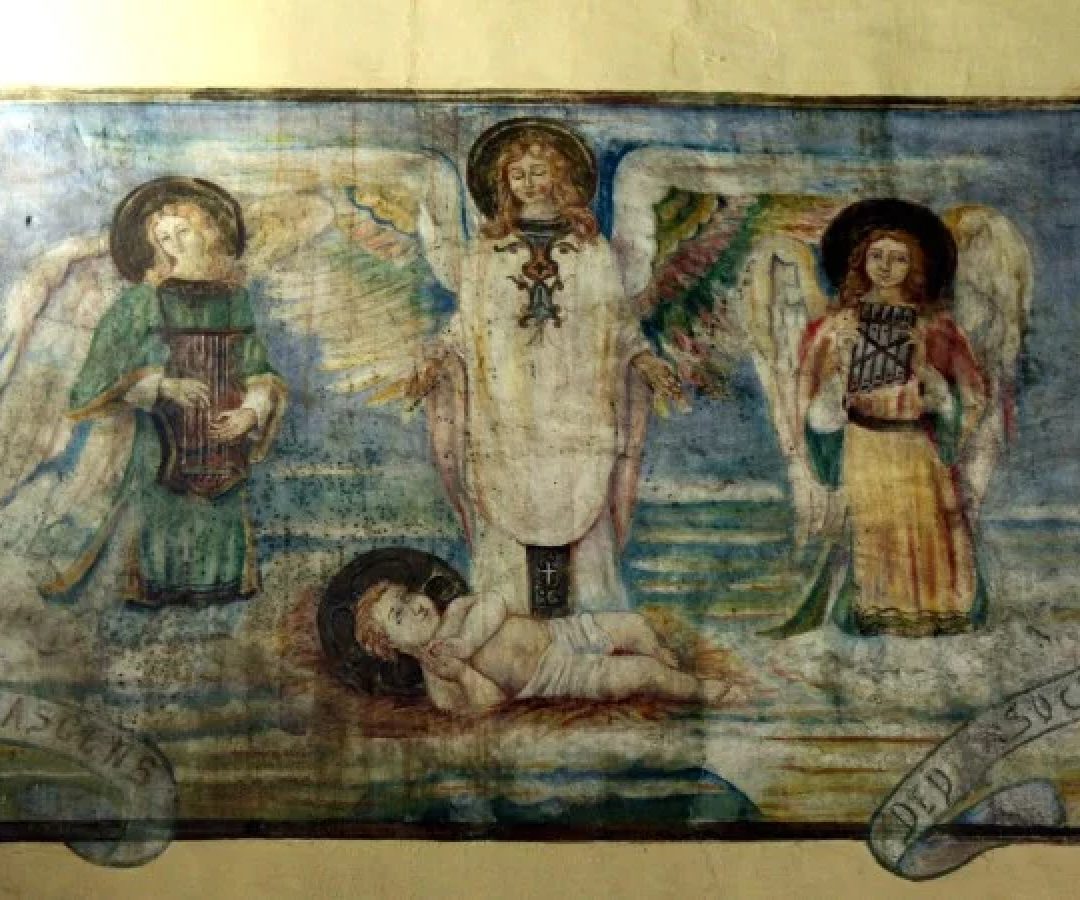 as incríveis pinturas nos tetos das igrejas barrocas