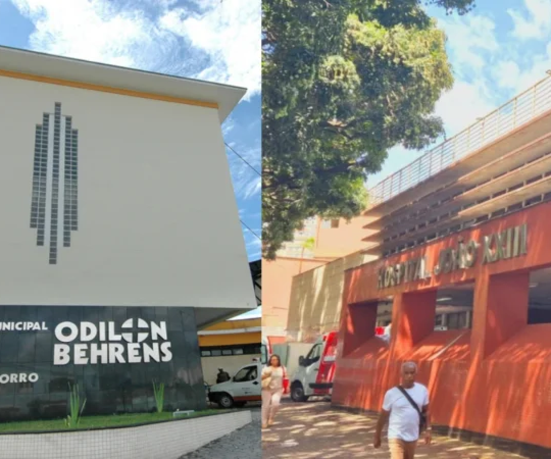 A mãe foi socorrida ao Hospital Metropolitano Odilon Behrens e o amigo do alvo ao Hospital João XXIII -  (crédito: Arquivo EM)